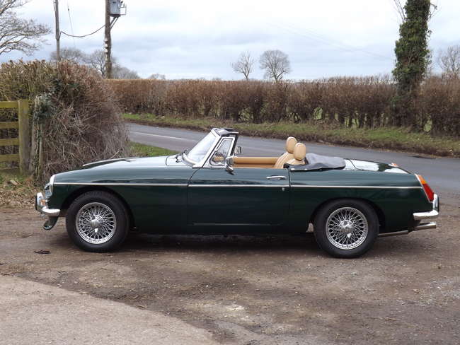 1977 MG B V8 Roadster 3.5-Litre-Sold