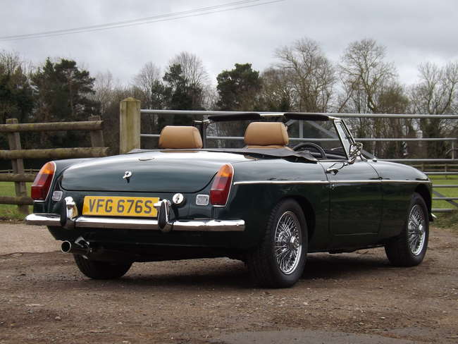 1977 MG B V8 Roadster 3.5-Litre-Sold