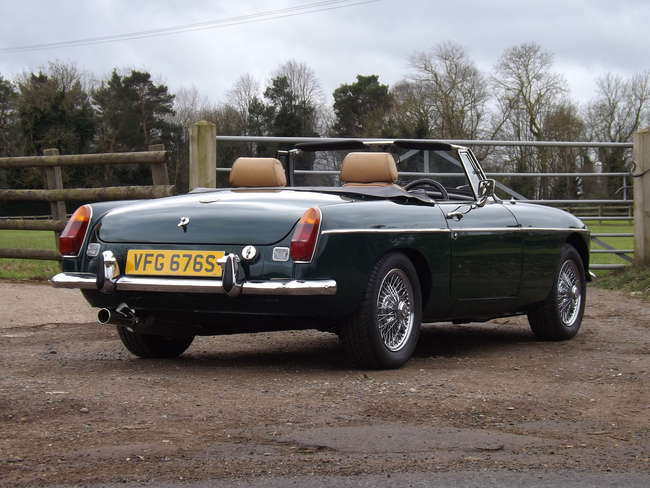 1977 MG B V8 Roadster 3.5-Litre-Sold