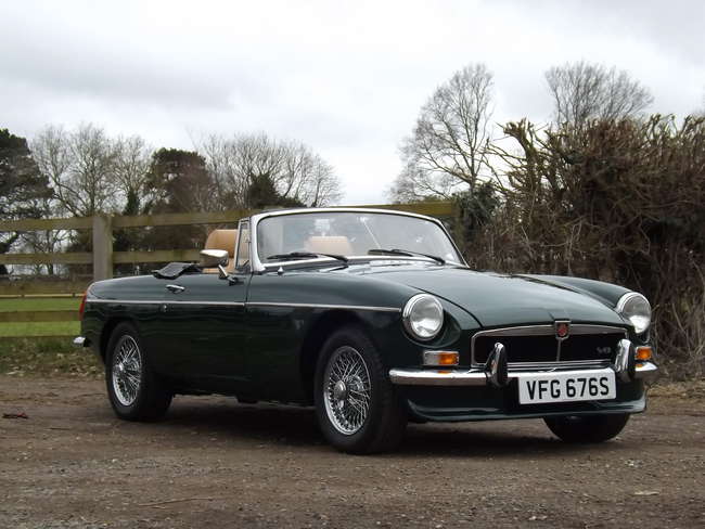 1977 MG B V8 Roadster 3.5-Litre-Sold