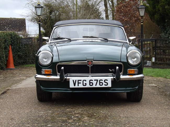 1977 MG B V8 Roadster 3.5-Litre-Sold