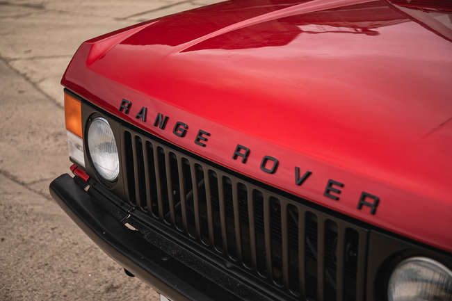 1985 Range Rover 3.5-Litre V8 Convertible-Sold