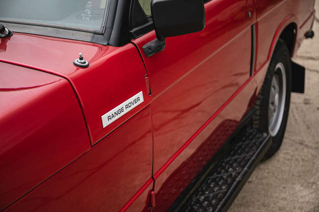 1985 Range Rover 3.5-Litre V8 Convertible-Sold