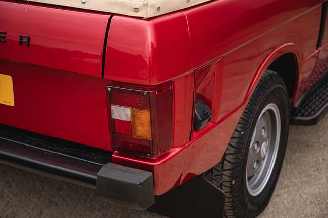 1985 Range Rover 3.5-Litre V8 Convertible-Sold