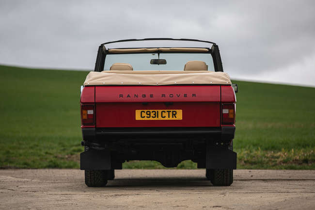 1985 Range Rover 3.5-Litre V8 Convertible-Sold