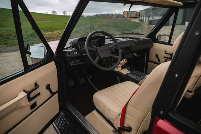 1985 Range Rover 3.5-Litre V8 Convertible-Sold