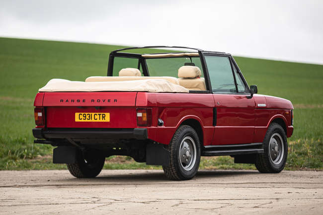 1985 Range Rover 3.5-Litre V8 Convertible-Sold