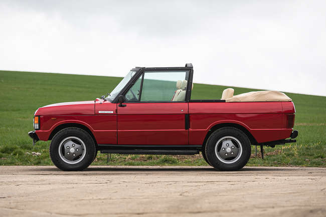 1985 Range Rover 3.5-Litre V8 Convertible-Sold