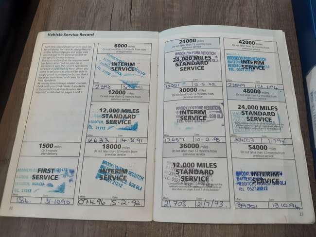 1990 Ford Escort RS Turbo S2-Sold