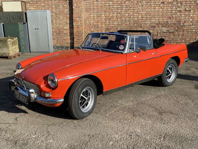1980 MG B Roadster-Sold