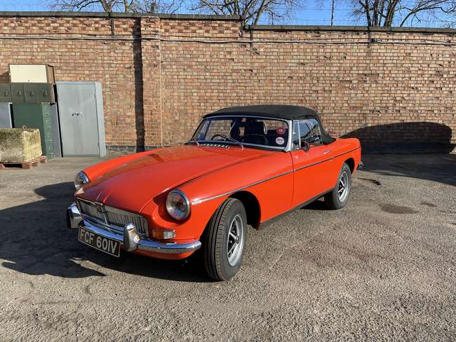 1980 MG B Roadster-Sold