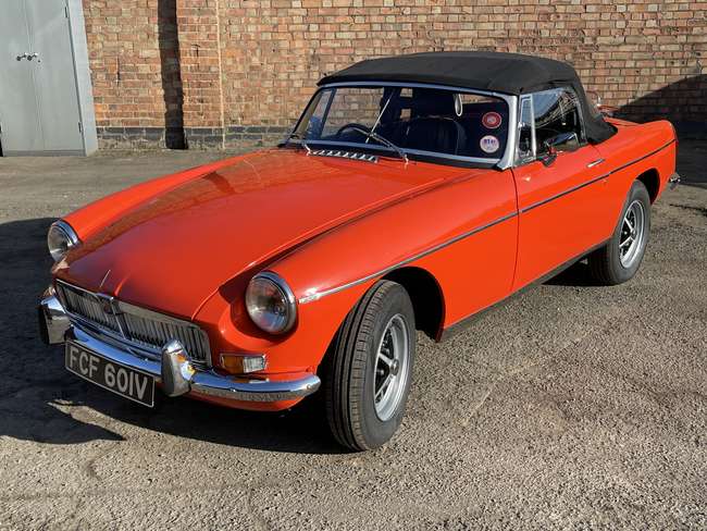 1980 MG B Roadster-Sold