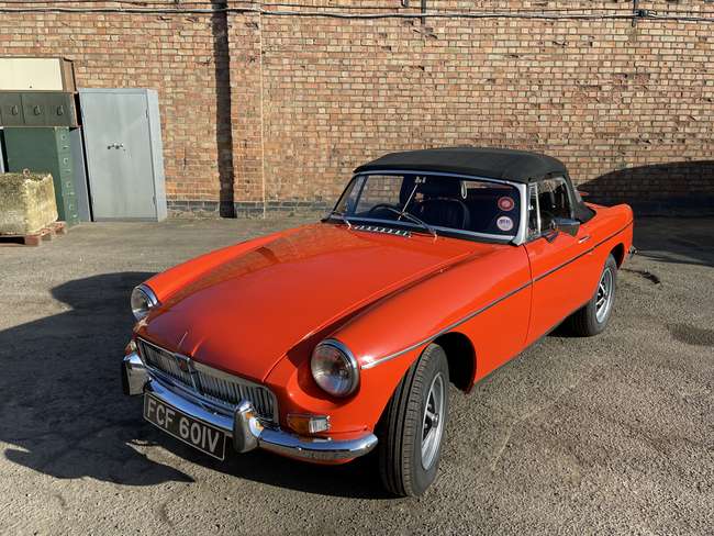 1980 MG B Roadster-Sold