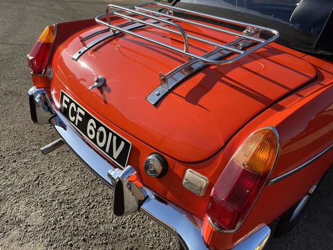 1980 MG B Roadster-Sold