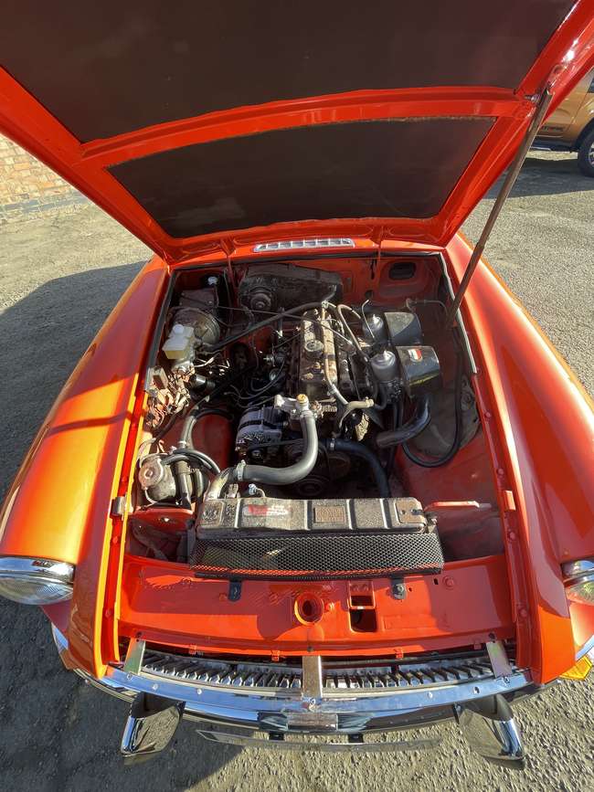 1980 MG B Roadster-Sold