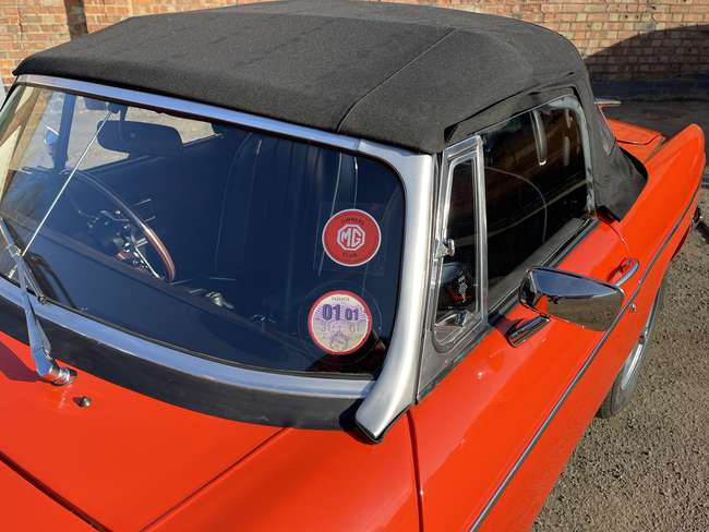 1980 MG B Roadster-Sold