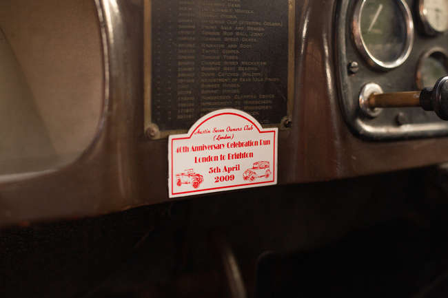 1938 Austin Seven Ruby-Sold