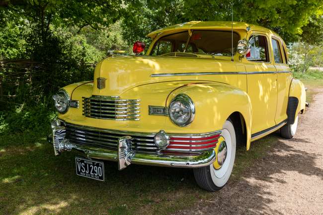 Iconic Auctioneers | 1947 Nash 600 Super 4-Door Brougham Trunkback