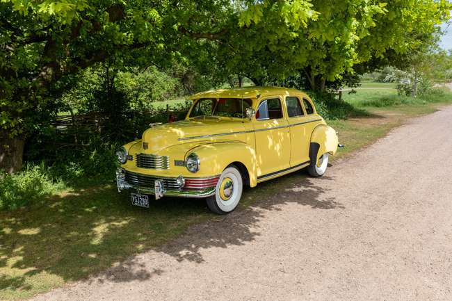 1947 Nash 600 Super 4-Door Brougham Trunkback Saloon -For Sale