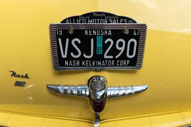1947 Nash 600 Super 4-Door Brougham Trunkback Saloon -For Sale