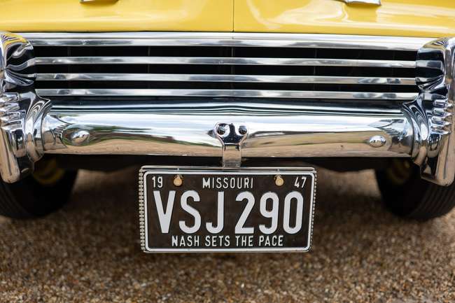 1947 Nash 600 Super 4-Door Brougham Trunkback Saloon -For Sale