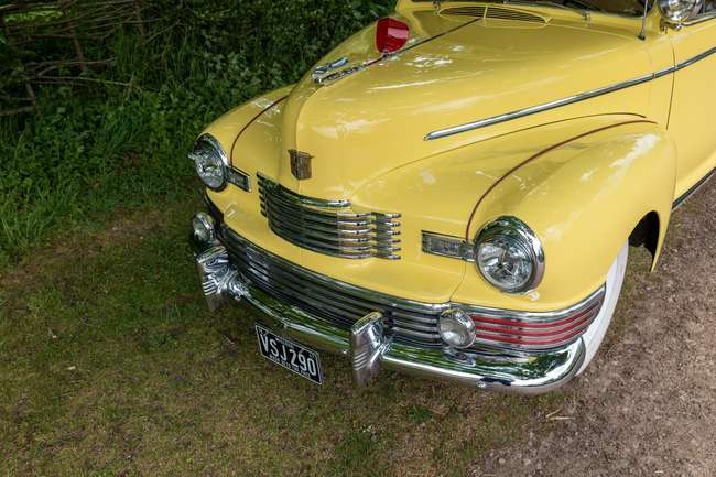 1947 Nash 600 Super 4-Door Brougham Trunkback Saloon -For Sale