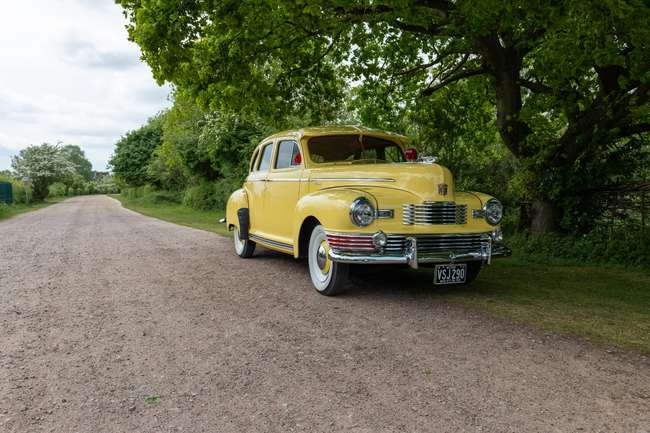 1947 Nash 600 Super 4-Door Brougham Trunkback Saloon -For Sale