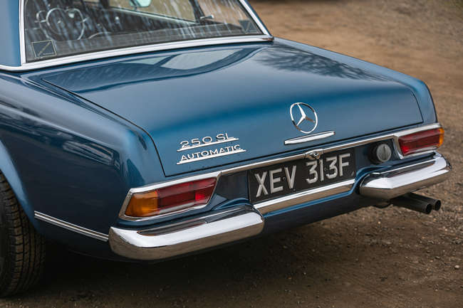 1967 Mercedes-Benz 250SL California Coupé (W113)-Sold