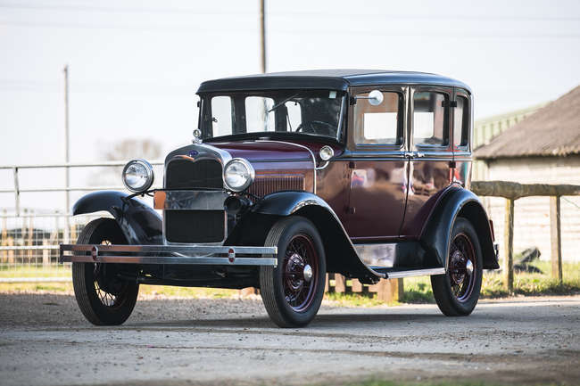 1930 Ford Model A Fordor Sedan-Sold