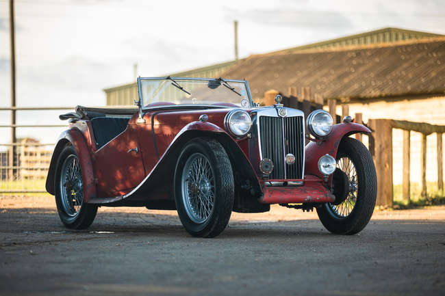 1947 MG TC Midget-Sold