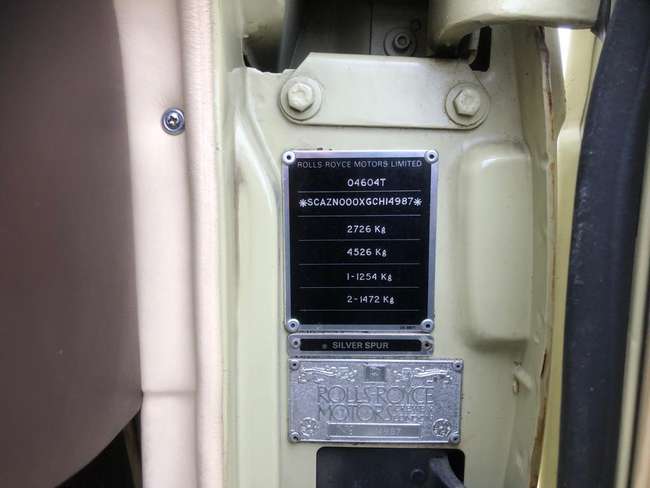 1986 Rolls-Royce Silver Spur (LWB)-For Sale