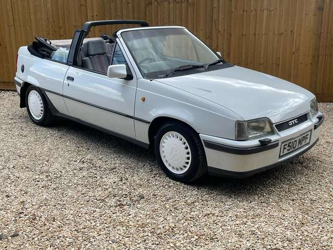 1988 Vauxhall Astra GTE Mk2 8v Convertible-Sold