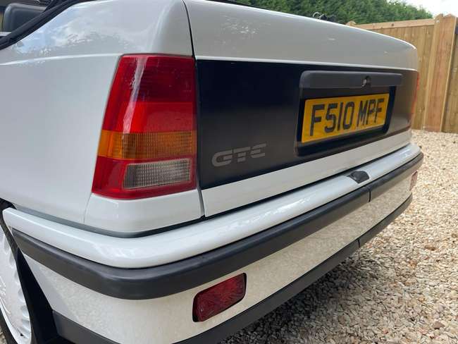 1988 Vauxhall Astra GTE Mk2 8v Convertible-Sold