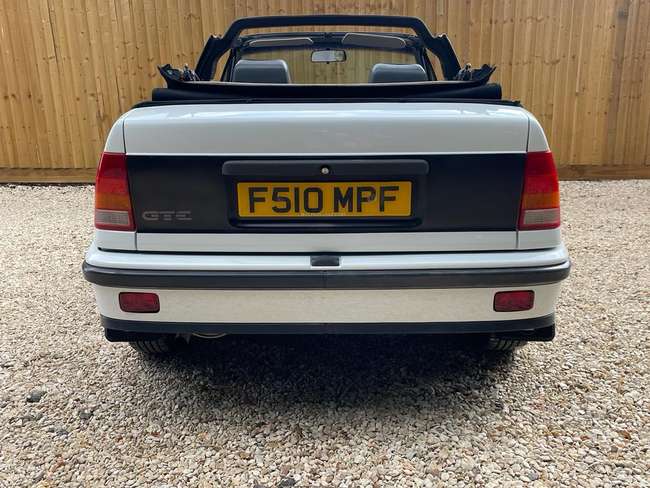 1988 Vauxhall Astra GTE Mk2 8v Convertible-Sold