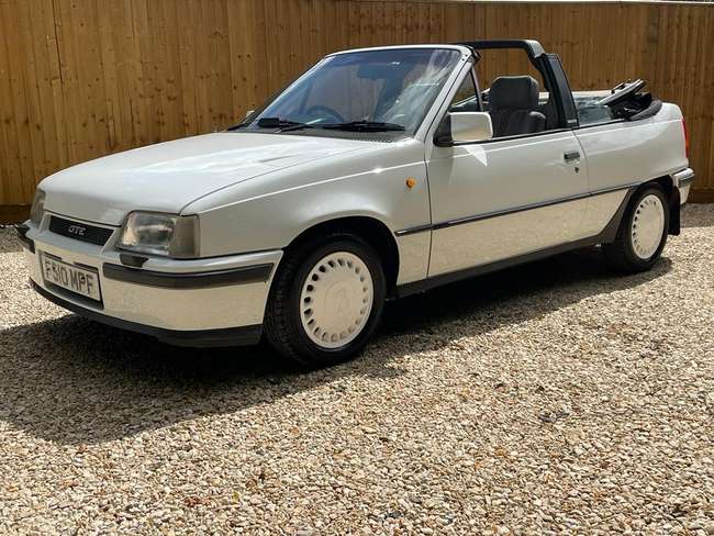 1988 Vauxhall Astra GTE Mk2 8v Convertible-Sold