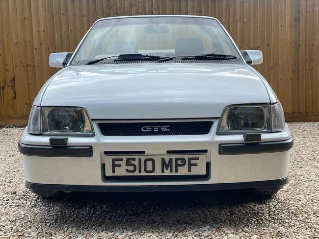 1988 Vauxhall Astra GTE Mk2 8v Convertible-Sold