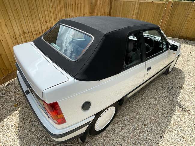 1988 Vauxhall Astra GTE Mk2 8v Convertible-Sold
