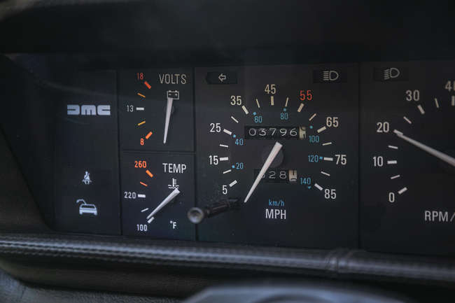 1981 DeLorean DMC-12 - Manual - 3,788 Miles-Sold