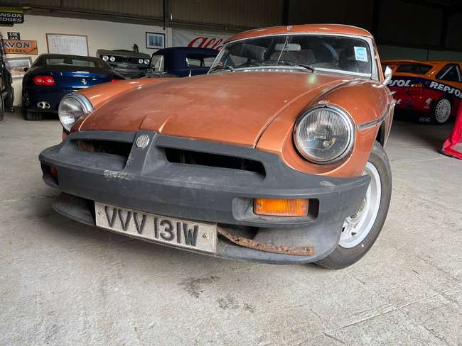 1981 MG B LE Roadster-Sold