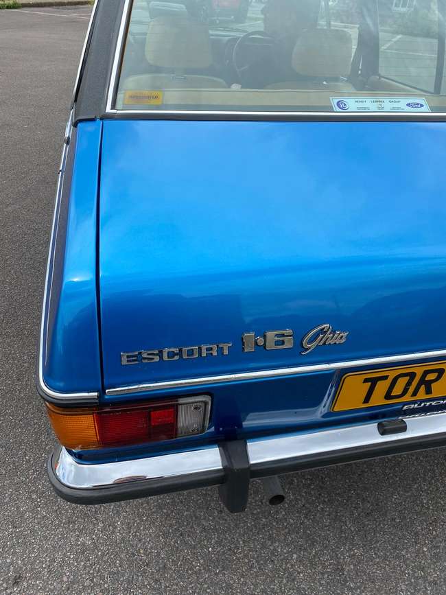 1978 Ford Escort Mk2 1.6 Ghia Auto - 9,515 miles-For Sale
