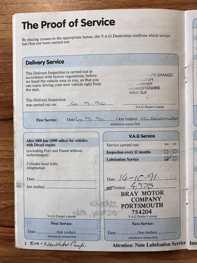 1990 Volkswagen Golf GTi Mk2 (8v)-Sold