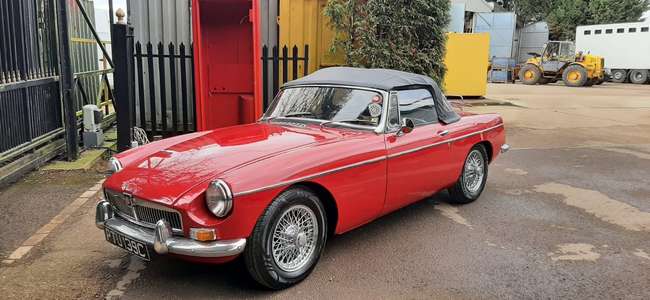 1965 MG B Roadster-Sold