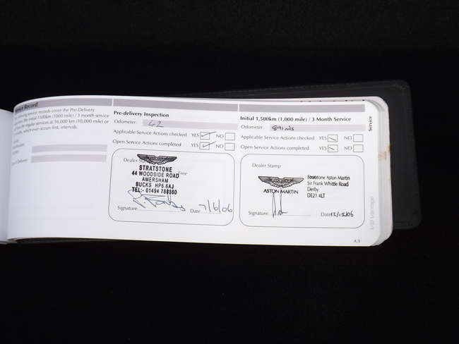 2006 Aston Martin V8 Vantage-Sold