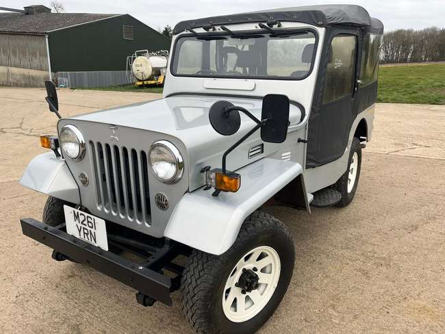 Iconic Auctioneers | 1995 Mitsubishi Jeep J55 Canvas Top - 4,000km