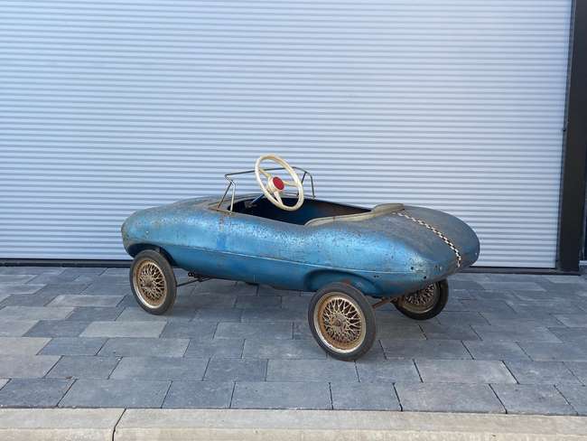 c.Early 1960s Tri-ang Jaguar E-Type Pedal Car-Sold