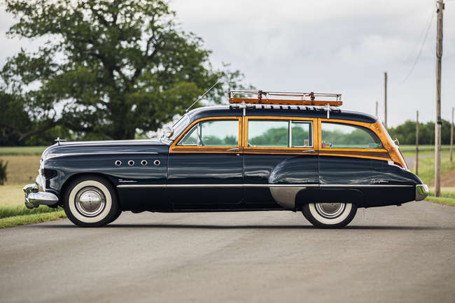 1949 Buick Roadmaster Estate Wagon (Woodie)-Sold
