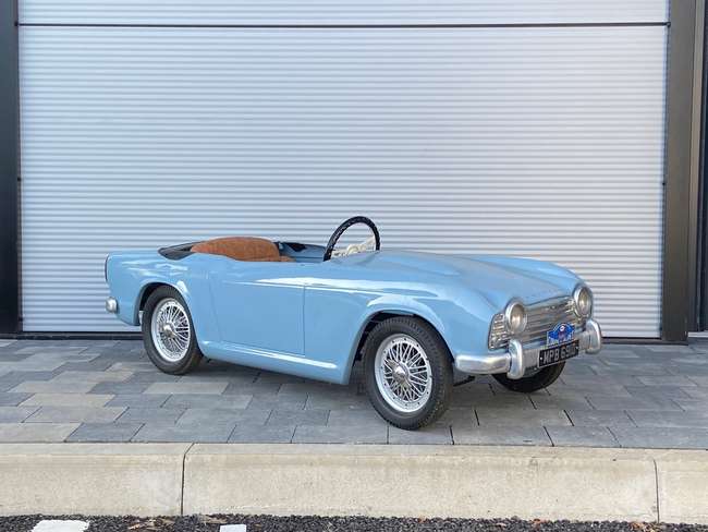 Rare Devillaine Triumph TR4A Childs Pedal Car -Sold