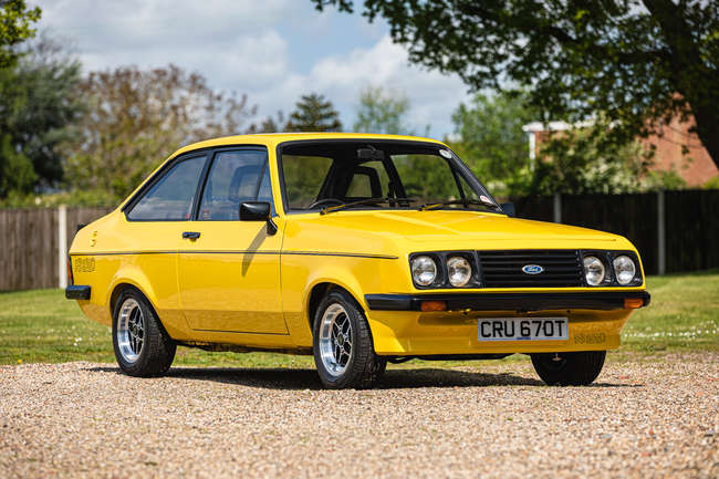 1979 Ford Escort Mk2 RS2000 Custom-Sold