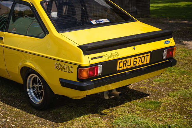 1979 Ford Escort Mk2 RS2000 Custom-Sold