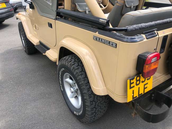 1988 Jeep Wrangler Sahara (YJ)-Sold